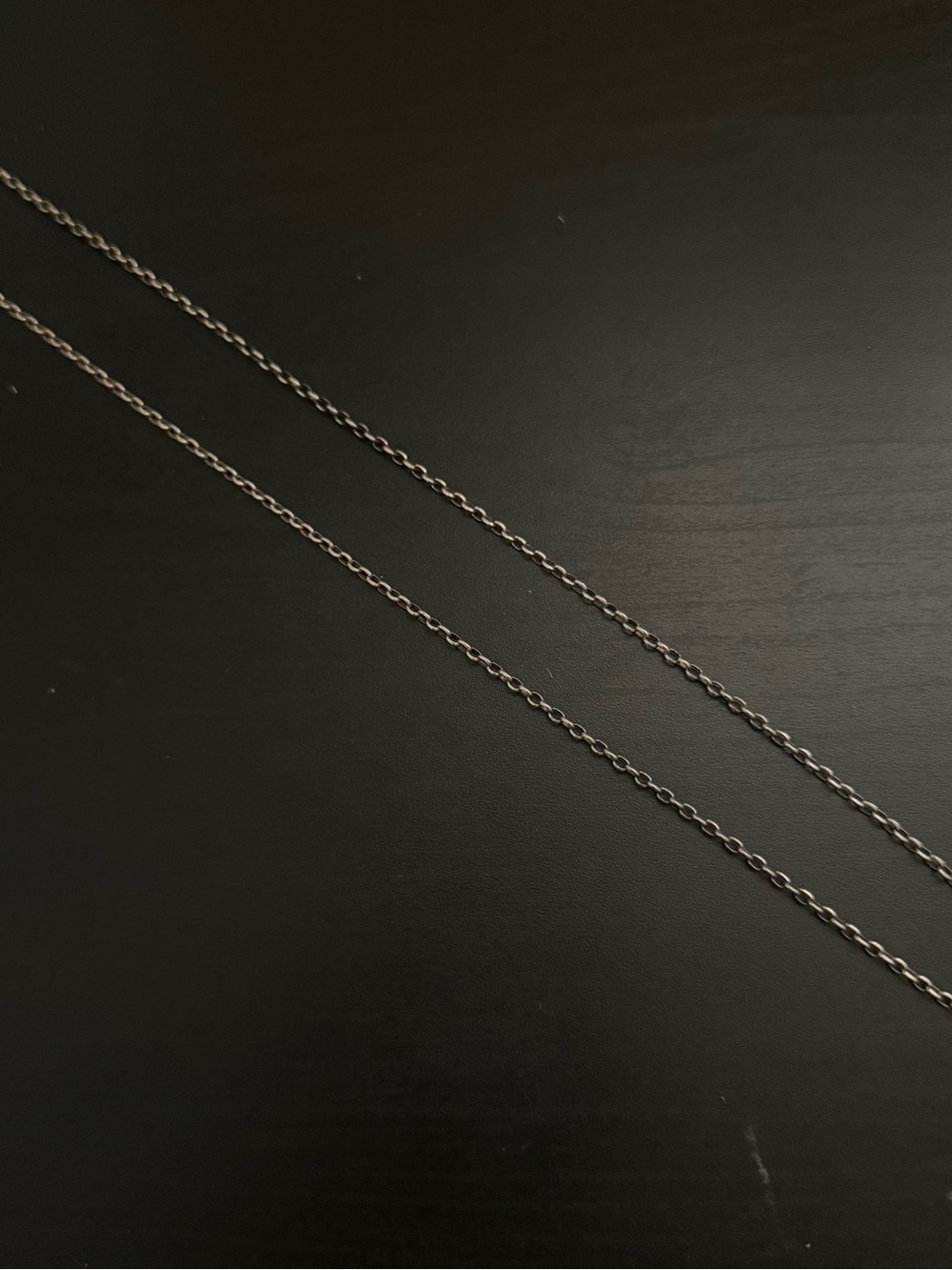 Delicate Silver Links Chain Necklace - Women Jewelry